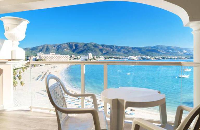 Doppelzimmer mit meerblick in der obersten etage Seramar Comodoro-Strand Hotel Palmanova